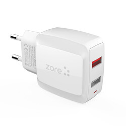 Zore Vest Series V2 Micro 2 in 1 Charger Set - 5