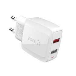 Zore Vest Series V2 Type-C 2 in 1 Charger Set - 2
