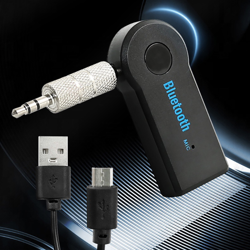 Zore Wireless Audio Receiver Bluetooth Adapter with Aux Input - 13