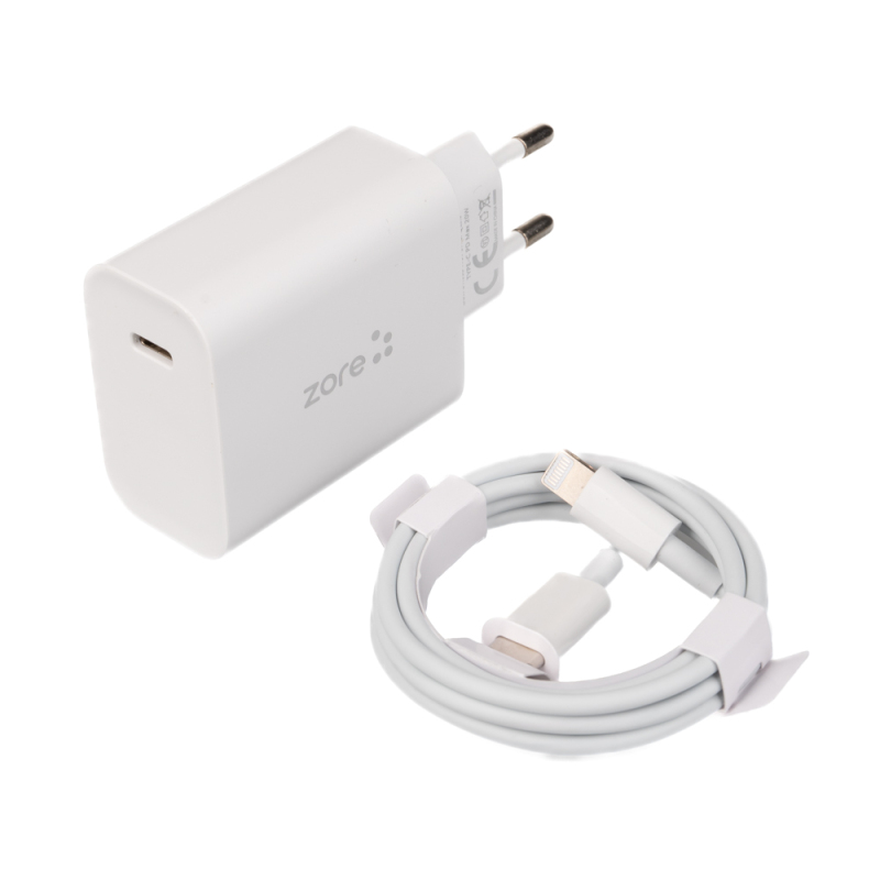 ​Zore XMac Series X7 Type-C to Lightning Home Charger 20W - 4