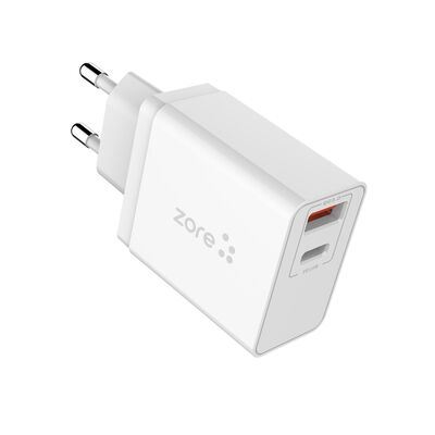 ​Zore XMac Series ZR-X2 PD To Type-C 2 in 1 Charger Set - 6