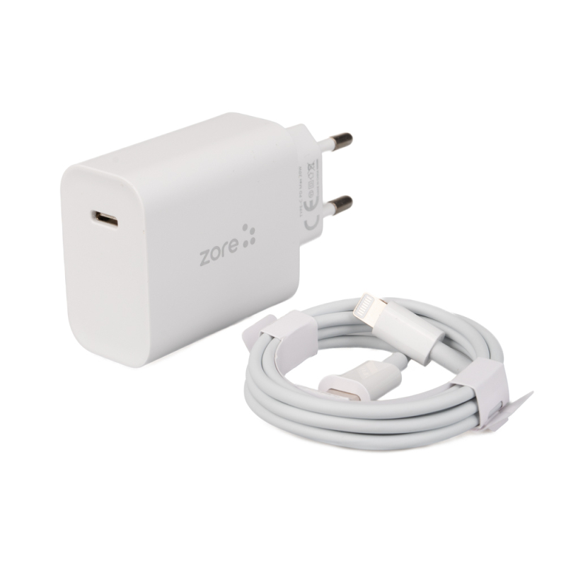 ​Zore XMac Serisi X7 Type-C to Lightning Ev Şarj Aleti 20W - 1