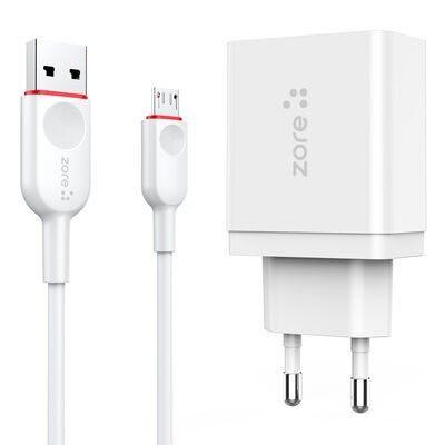 ​Zore XMac Serisi ZR-X2 Micro 2 in 1 Şarj Seti - 1