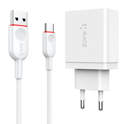 ​Zore XMac Series ZR-X2 Type-C 2 in 1 Charger Set - 1