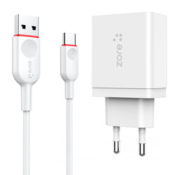 ​Zore XMac Series ZR-X2 Type-C 2 in 1 Charger Set - 9