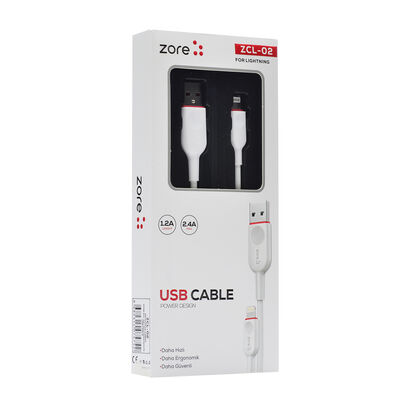 Zore ZCL-02 Lightning Usb Cable - 1