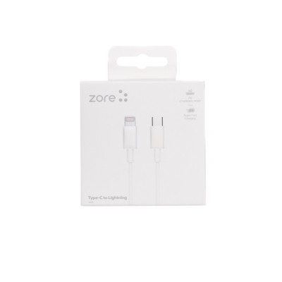 Zore ZR-42 Type-C to Lightning PD Fast Charging Data and Charging Cable 1M - 1