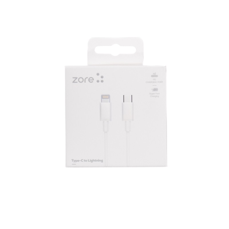 Zore ZR-42 Type-C to Lightning PD Fast Charging Data and Charging Cable 1M - 1