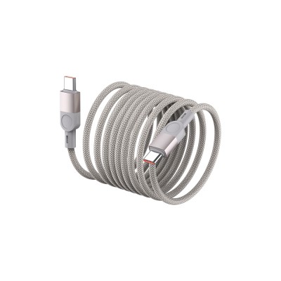 Zore ZR-44 Type-C to Type-C PD 100W Braided Design Fast Charging Data and Charging Cable 1M - 4