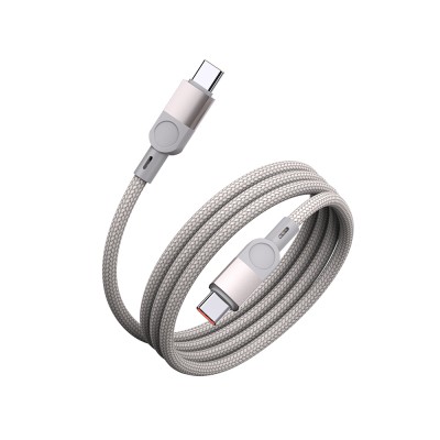 Zore ZR-44 Type-C to Type-C PD 100W Braided Design Fast Charging Data and Charging Cable 1M - 5