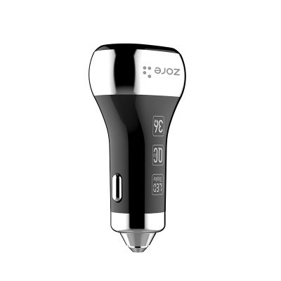 Zore ZR-C2 Type-C 2 in 1 Car Charger Set - 6