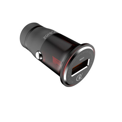 Zore ZR-C304Q Micro Car Charger Set - 12