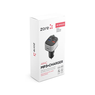 Zore ZR-WP3C03 Bluetooth Transmitter Mp3 Car Charge - 2